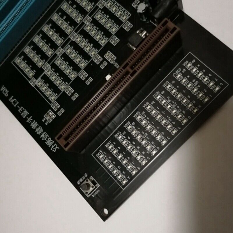 PC AGP PCI-E X16 Dual-Purpose Socket Tester Display image Video Card Checker TZ4