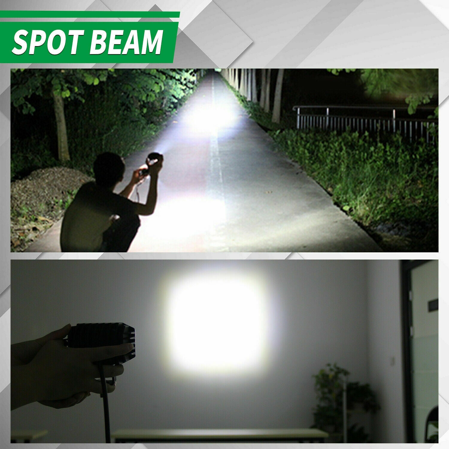 4inch 720W LED Work Light Car Spot Bar Off road Fog Lamp 4WD UTE ATV SUV Truck