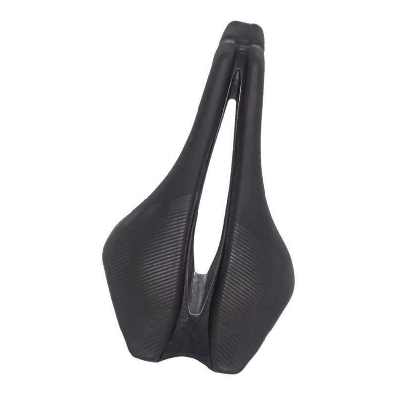Bicycle Seat Cycling Hollow Saddle Pad Ultralight Soft Cushion Black stripe