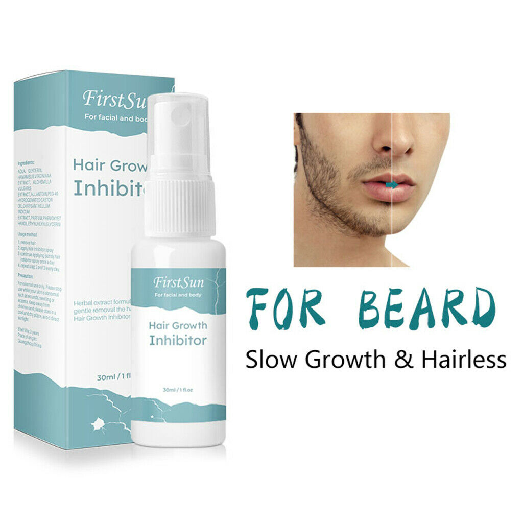 Mild Hair Growth Inhibitor Spray Mist Serum Underarm Slow Hair Growth 30ML