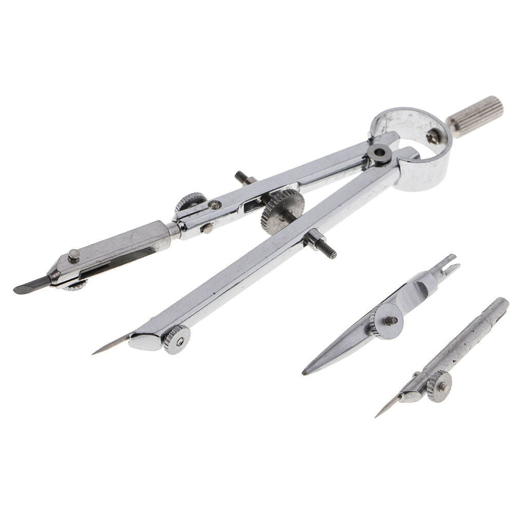Professional Metal Bow Compass For Geometry Math Drawing Drafting Schools