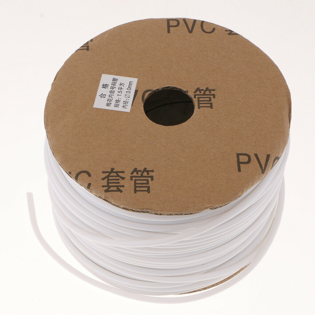 Inner Dia.3mm Wire Marking PVC Organize Tube Sleeve Cable Marker