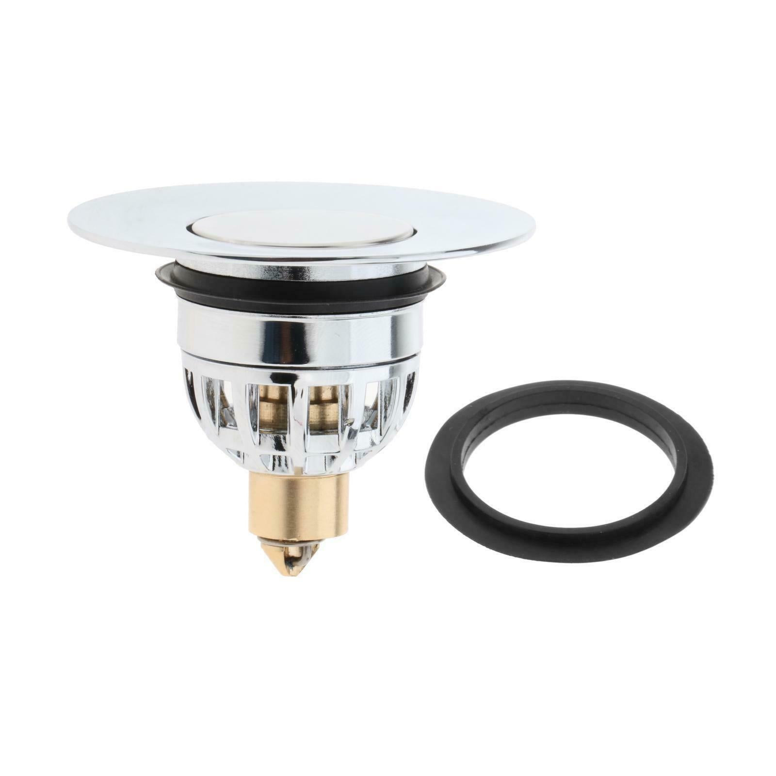 Stainless Steel Build-in Strainer Wash Basin -up Drain Filter Stopper