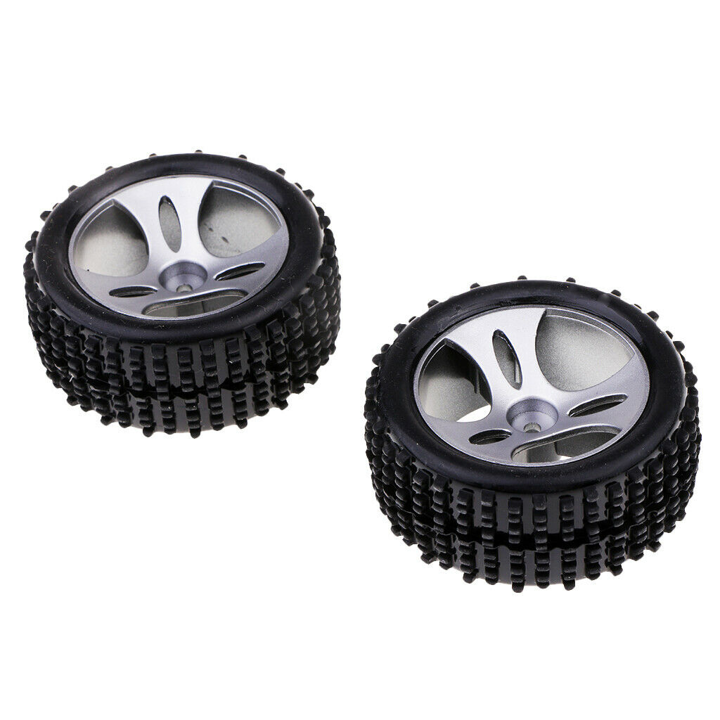 1/18 Scale RC Buggy Accessory Tire Tyre Wheel Rim 2P for WLtoys A959 A959-01
