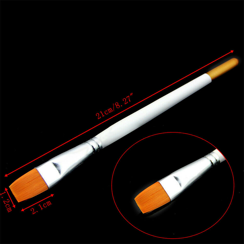 6Pcs Pro Art Painting Brushes Set Acrylic Oil Watercolor Artist Paint Brush Sets