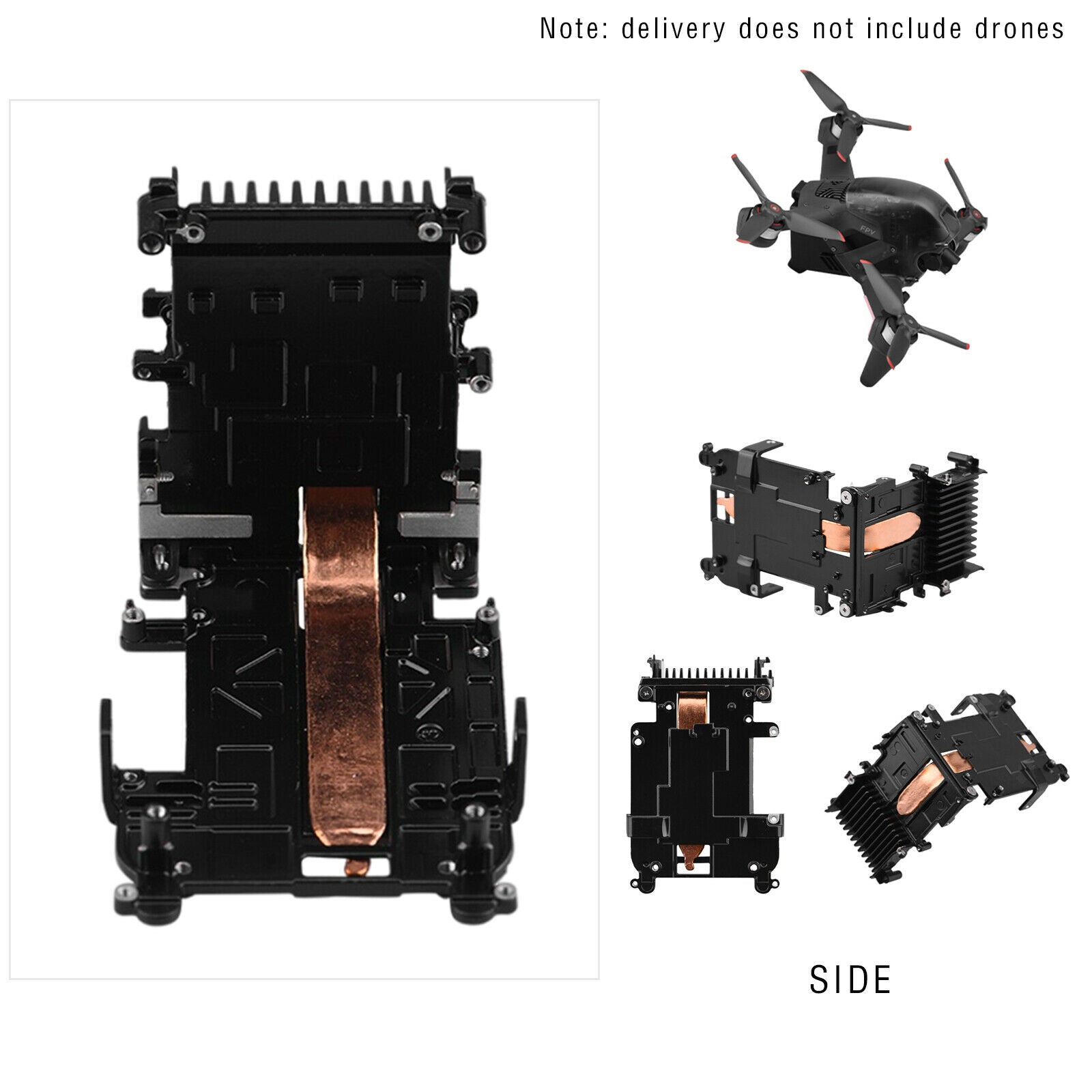Aircraft Cooling Board Replacement Fit for DJI FPV RC Drone Repairing Parts