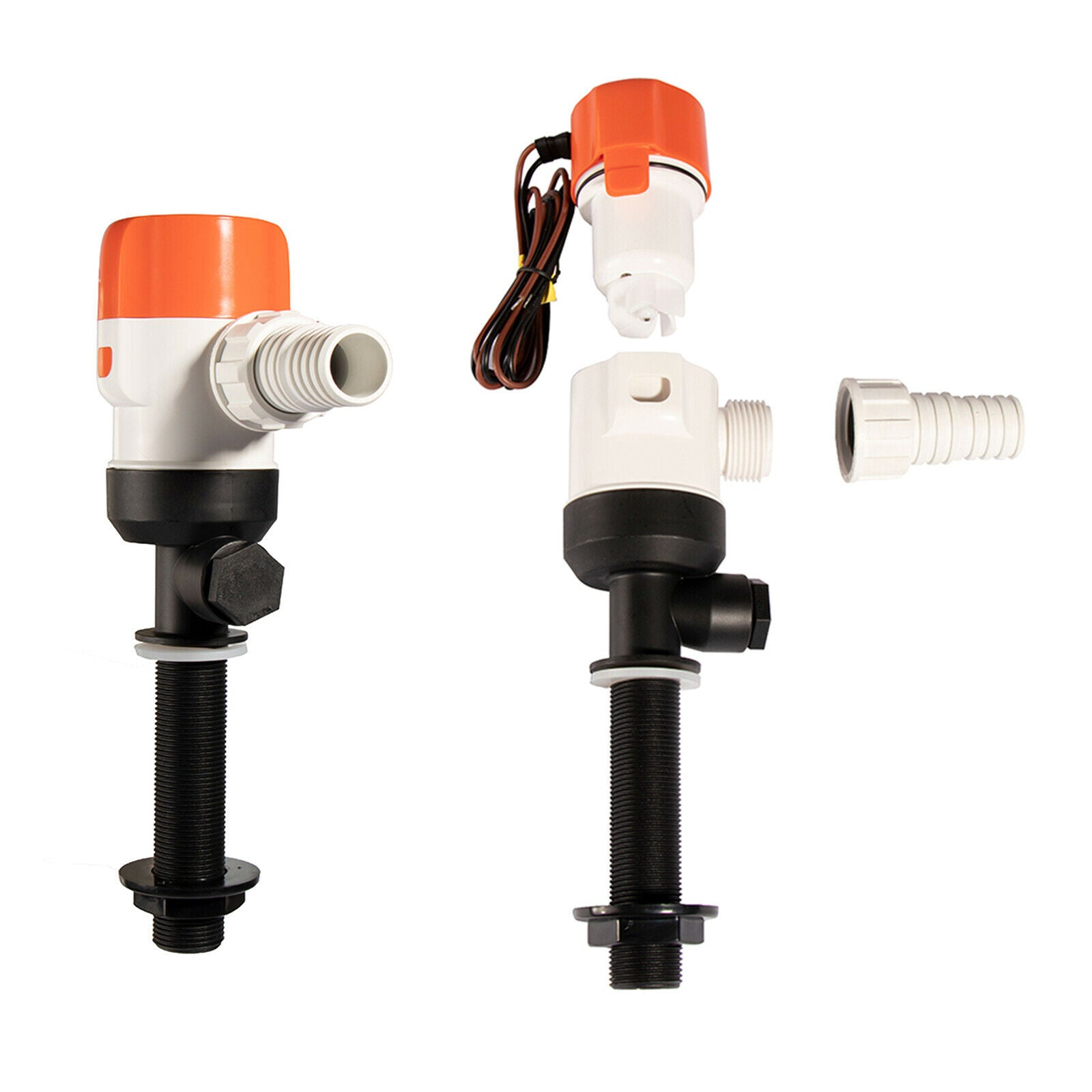 Boat Tournament Livewell Pump 405STC 12V Rotatable base Efficient Premium