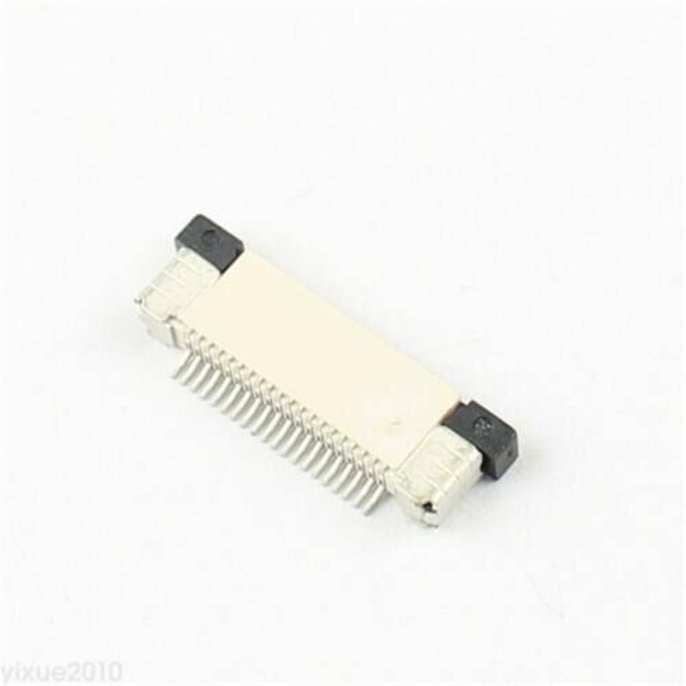 5Pcs Drawer Type Flat Cable Connector Top Contact FPC FFC 0.5mm Pitch 20 Pin