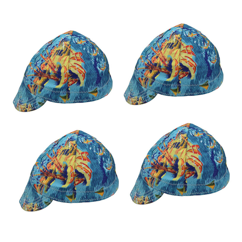 Welding Welder Head Protective Hat  , Set of 4
