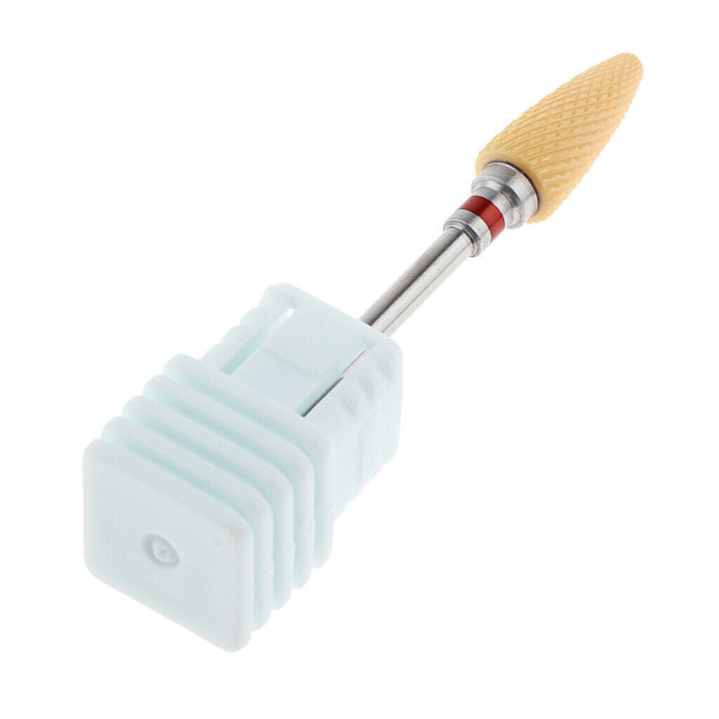 Cuticle Clean Nail Drill Bit File Polishing Head Electric Drill Bit F
