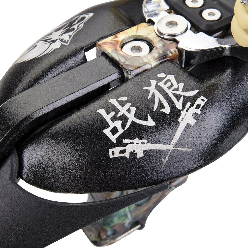 Catapult Archery Sling Bow Fishing Hunting Slingshot Bowfishing Darts Reel Arrow