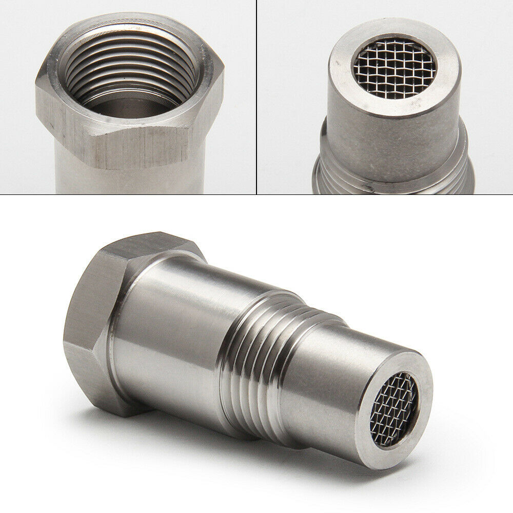 Oxygen O2 Sensor Spacer Adapter Bung Catalytic Converter Engine Light M18 X 1.5
