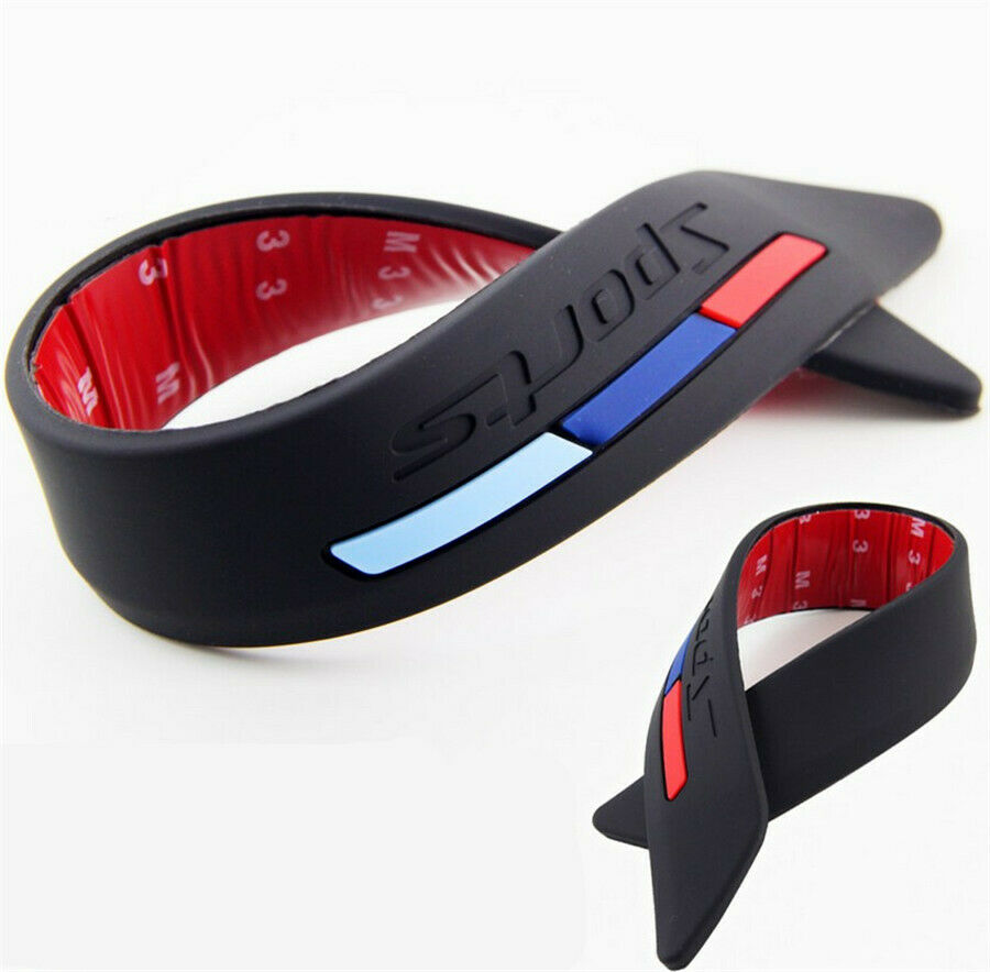 400mm Car Front Rear BUMPER LIP/SIDE SCRATCH PROTECTOR STRIP GUARD 2pcs