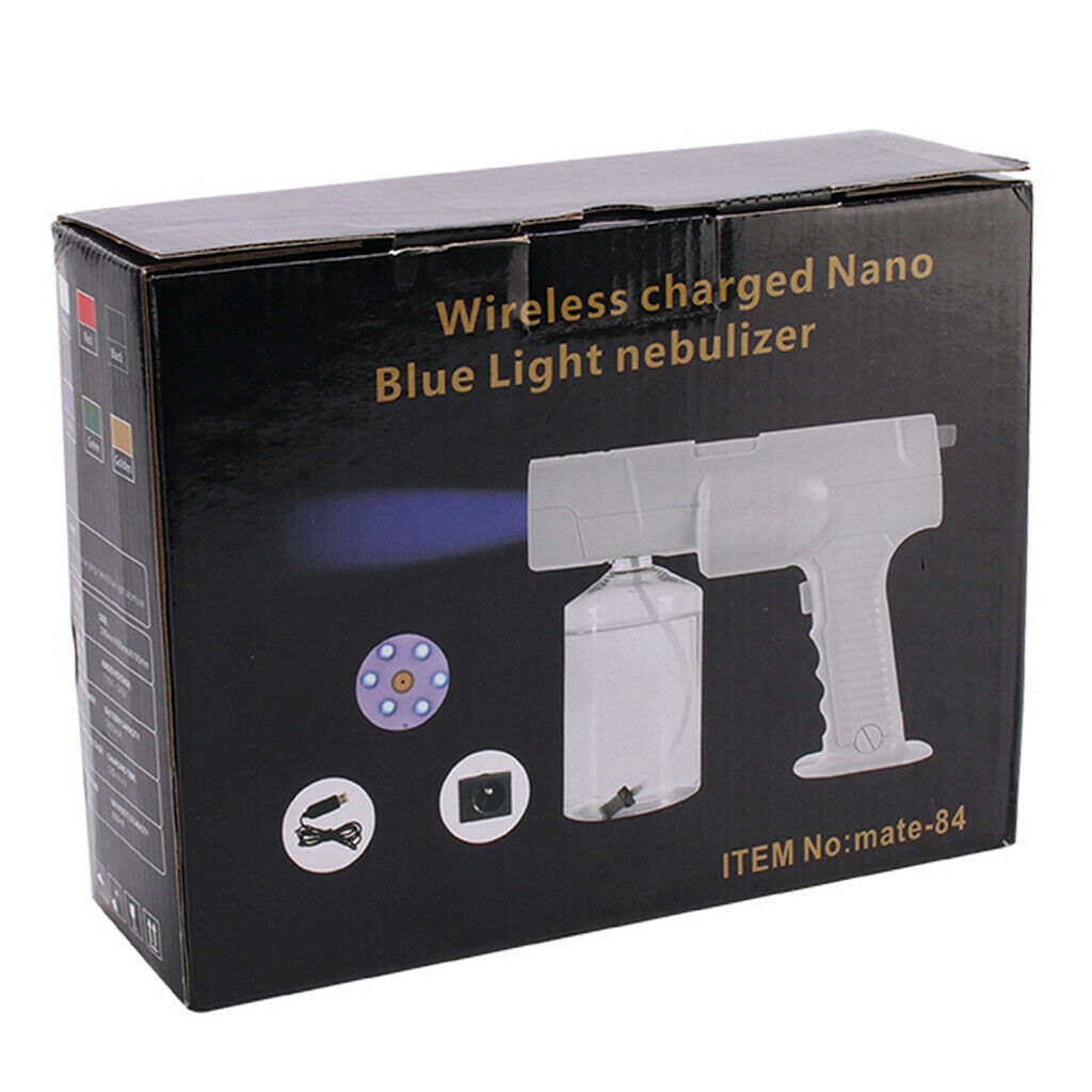 600ml Blue Light Disinfectant Fogging Paint Sprayer Household Portable
