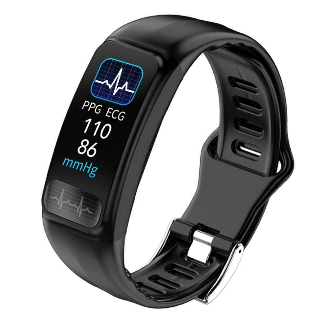 Smart Watch Monitor Wristband Sports Fitness Tracker Bracelet Black