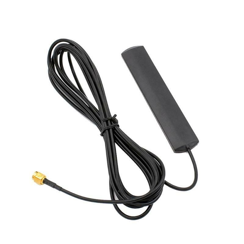 4G GSM Antenna 700-2600MHz Patch SMA Male Connector Car Aerial Adhesive Cable