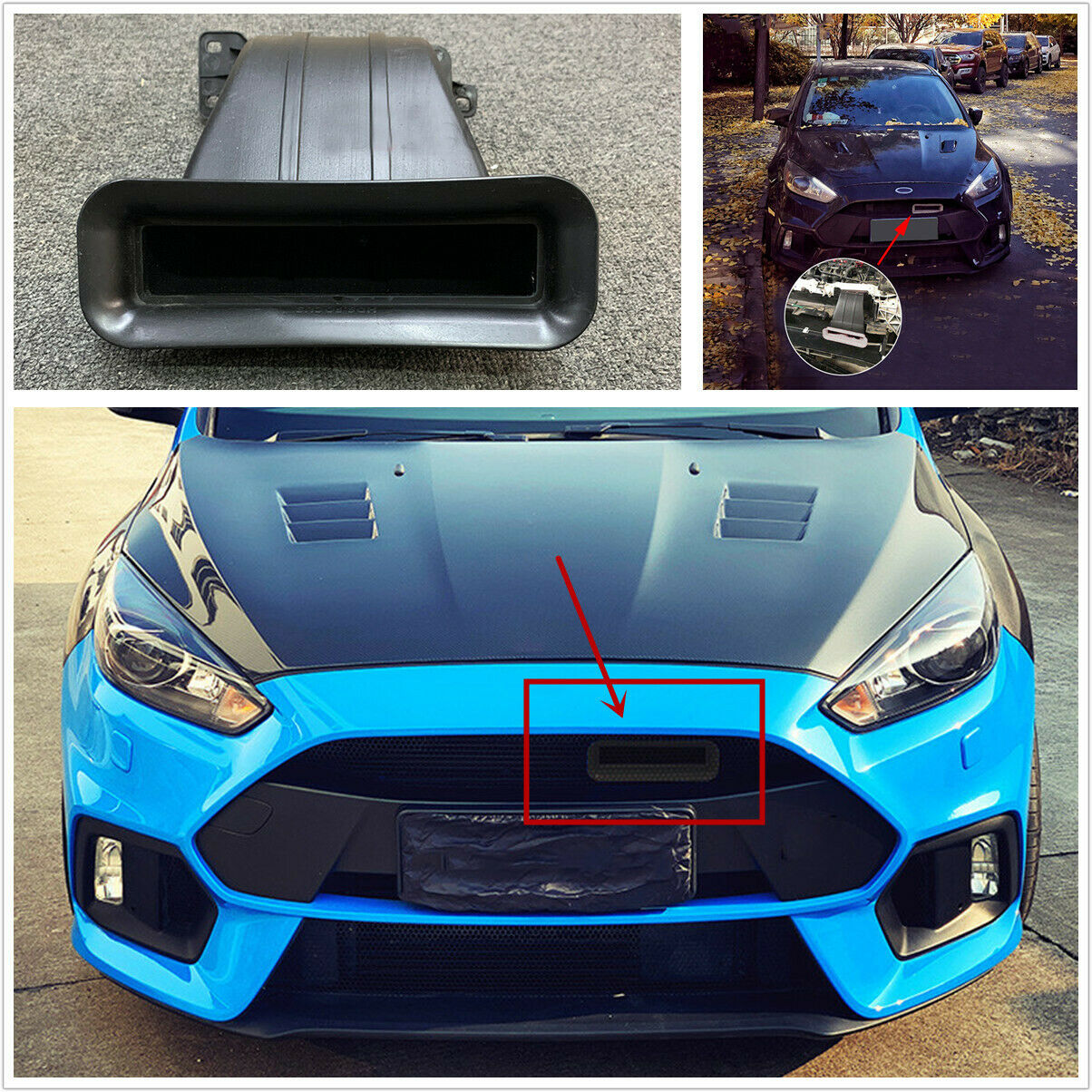 For Focus Hatchback 4D Sedan 5D Air inlet tuyere Air intake Car modification Kit