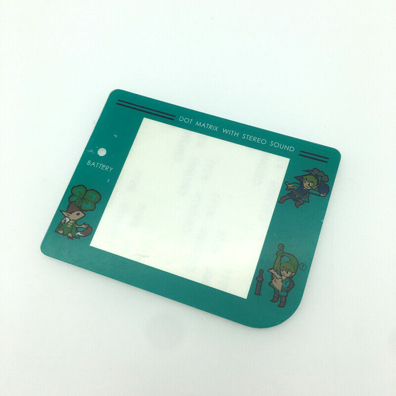 Green Plastic Screen Lens Protector for Nintendo Game Boy Classic for DMG GB GBO