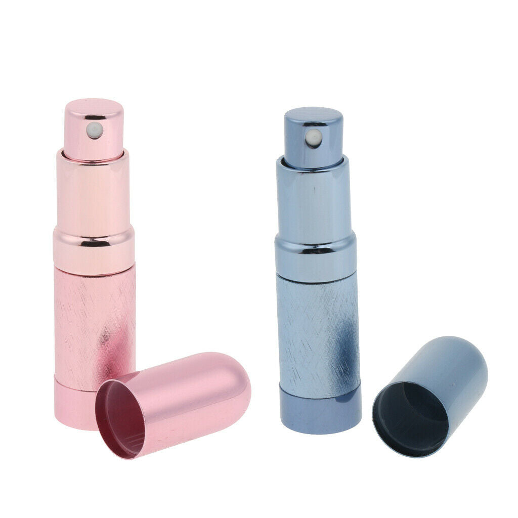 2 Pack 6ml Small Empty Aromatic Fragrance Fine Mist Spray Perfume Bottles