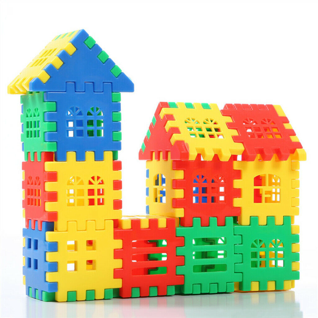 100pcs Building Blocks Toys Educational Toddlers Baby Gift DIY House Castle