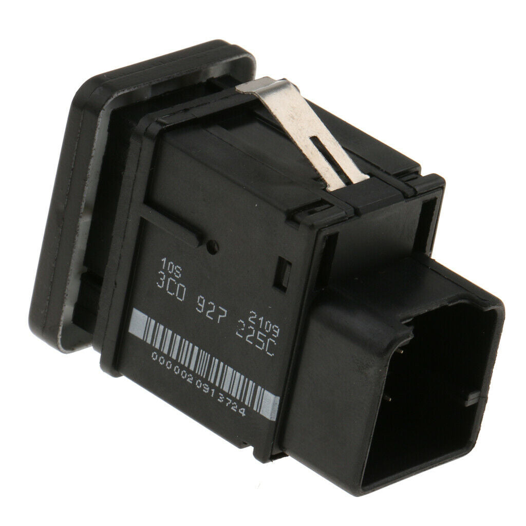 Black Electronic Handbrake Parking Brake Button Switch For VW Passat CC