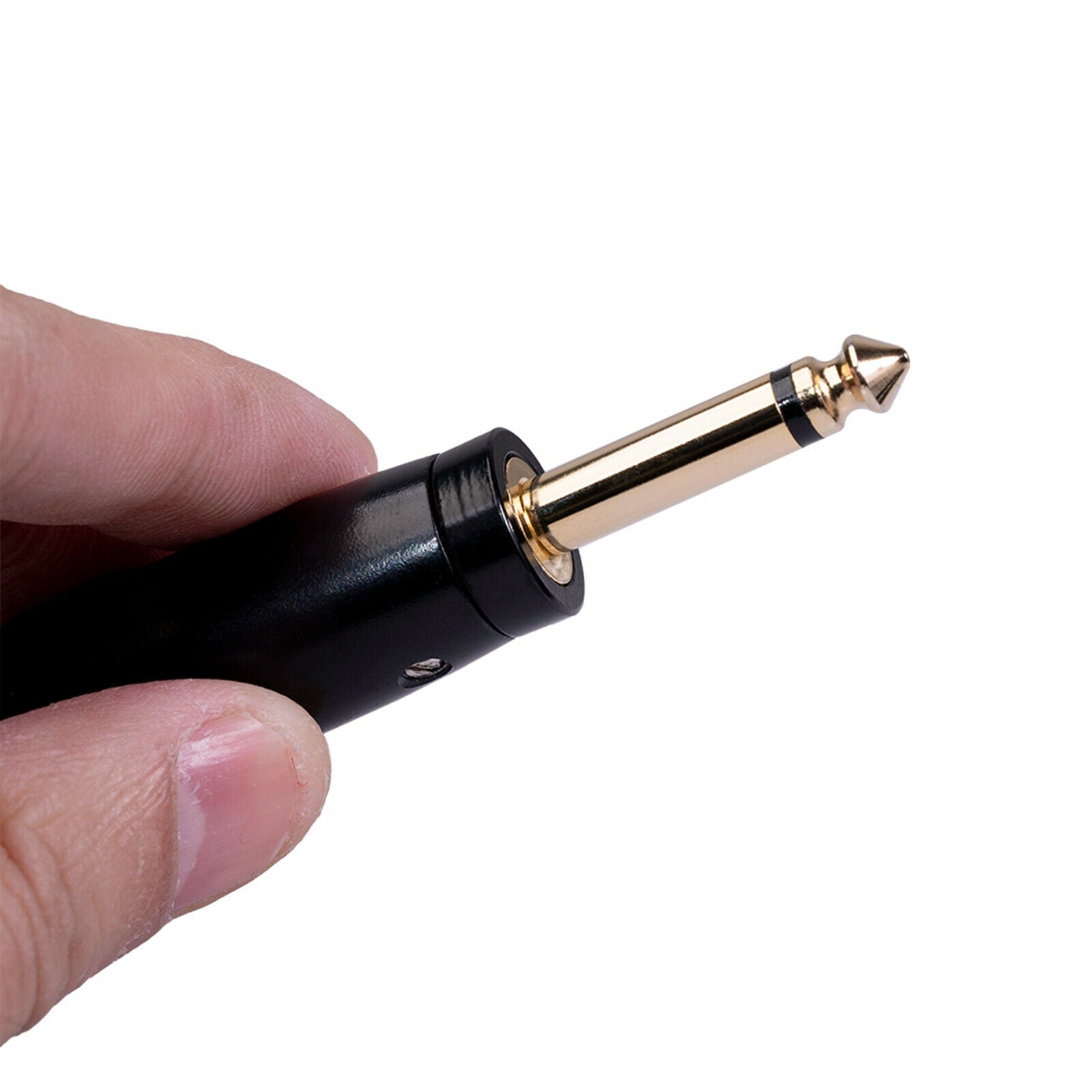 2x to 1/4 6.35mm Male Plug Mic Microphone Converter Converter Connector