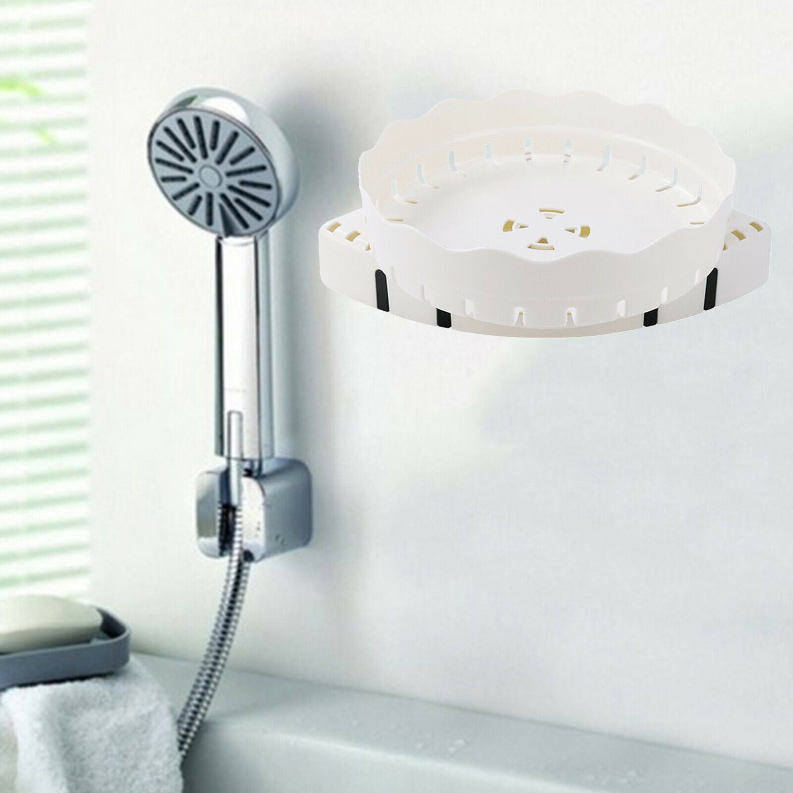 Rotating Corner Storage Shelf Bathroom Toilet Accessories Home Gadgets