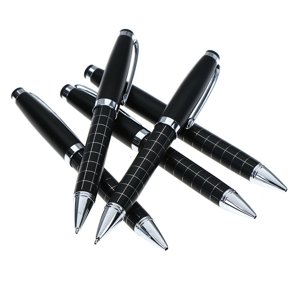 Luxury lattice metal ballpoint pen office school supplies rotary ball  IO.l8