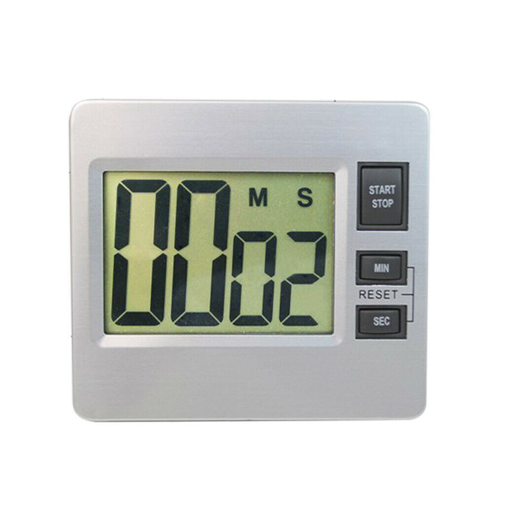 Digital  Large LCD Kitchen Cooking Baking Timer Set-up Count-Down Up Clock