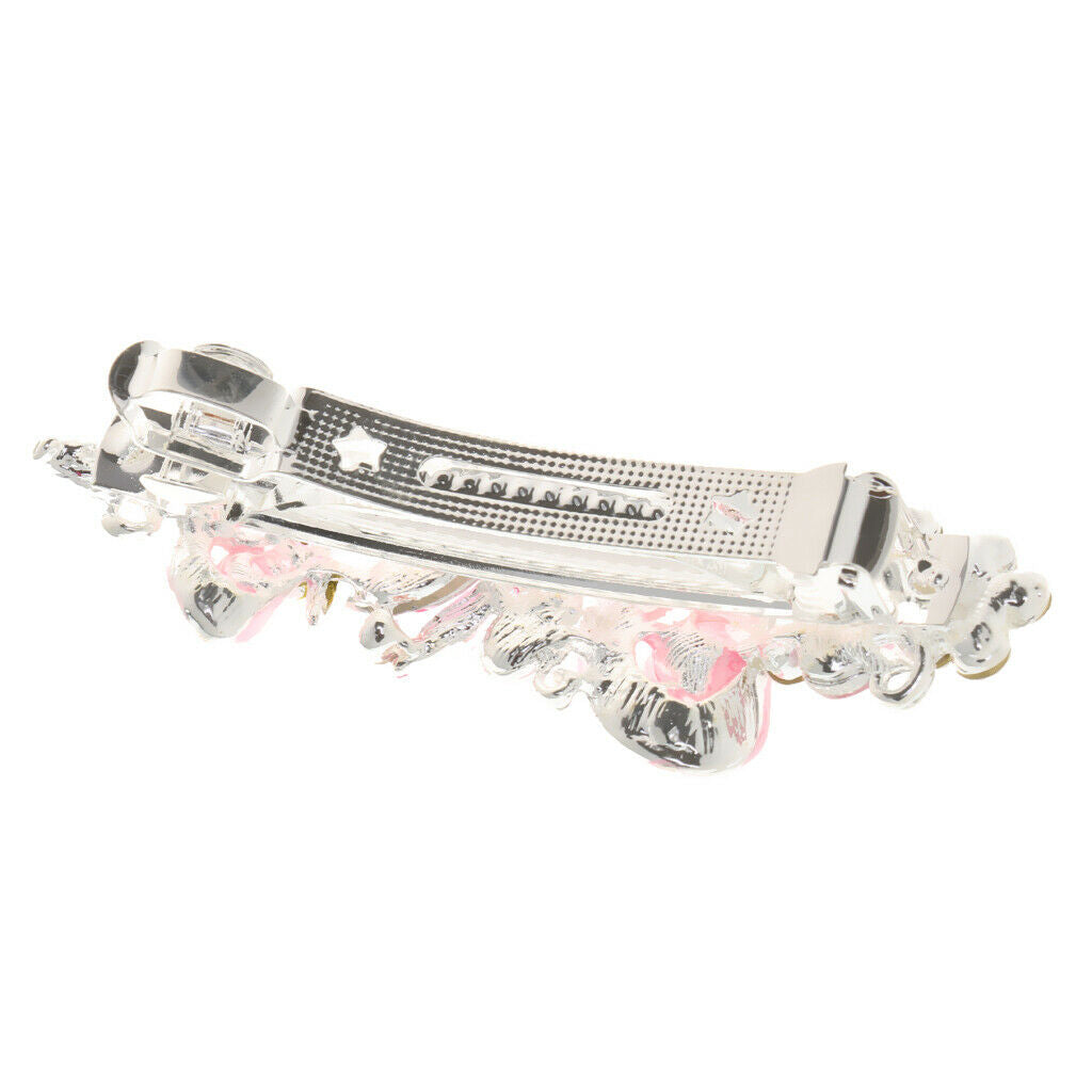 2x Stylish Crystal Hair Clip Hairpin for Thick Hair Womens Hair Jewelry