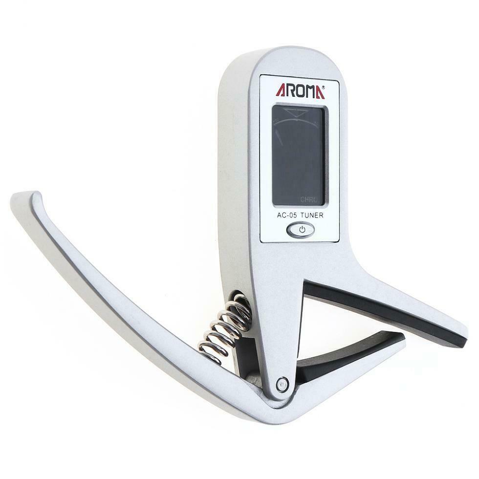 2 IN 1 Guitar Tuner Capo Professional Smart Combination of Metal Capo Tuner