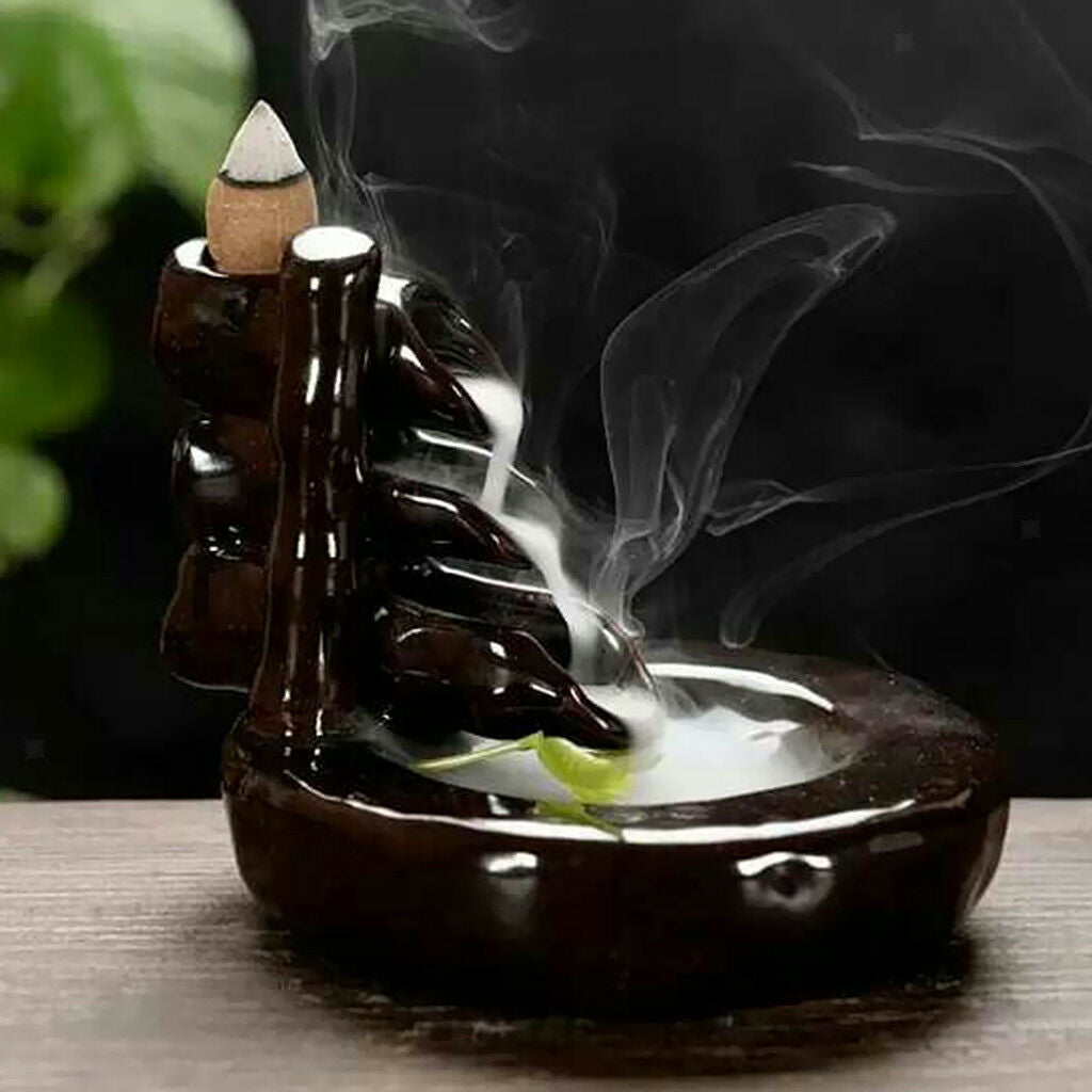 70Pcs Mixed Incense Bullet Cone Zen Yoga Tea House Smoke Tower Backflow Cone