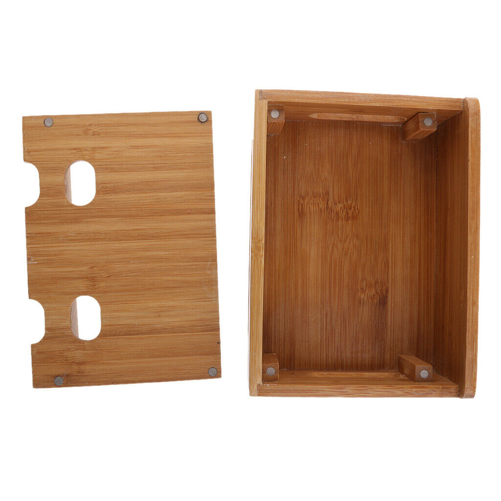 Bamboo Charging Station & Multi Device Organizer For Phone, Tablet