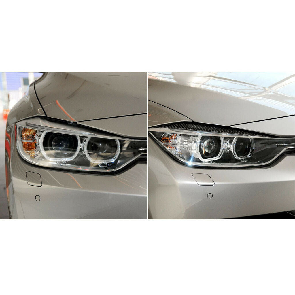 Front Headlamp Headlights Eyelids Cover for BMW 3 series F30 2013-2015 316i