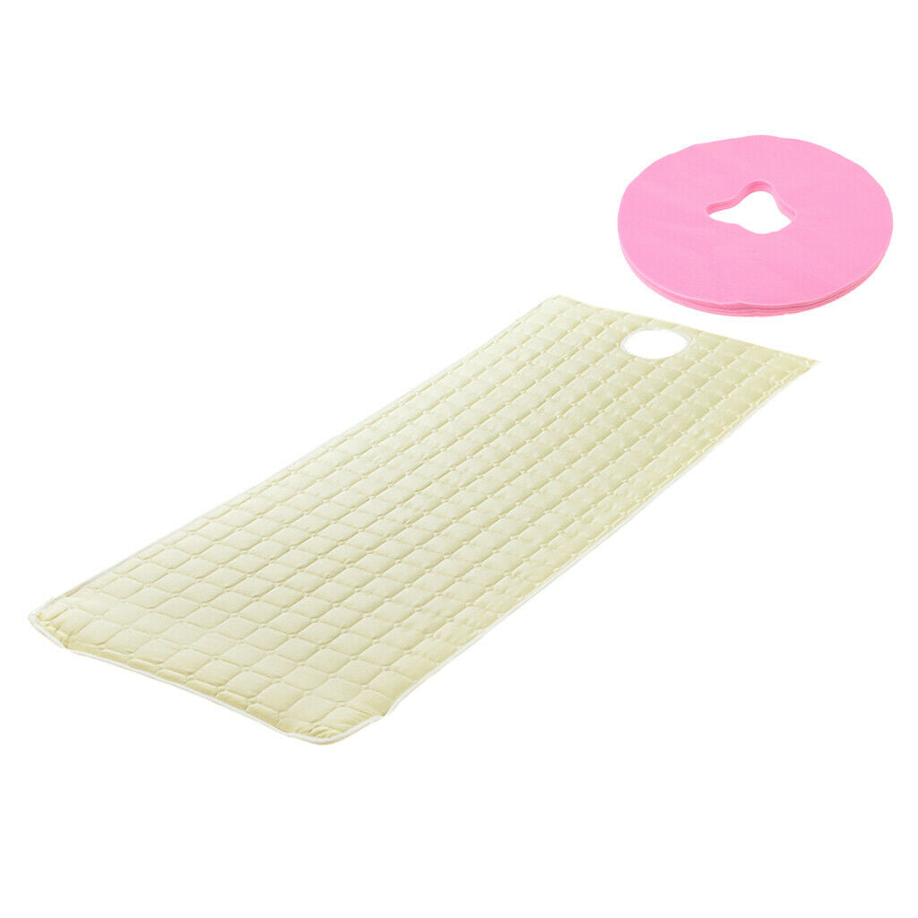 Universal Massage Sheet And Face Cradles - Super Soft & Durable Cotton Mattress