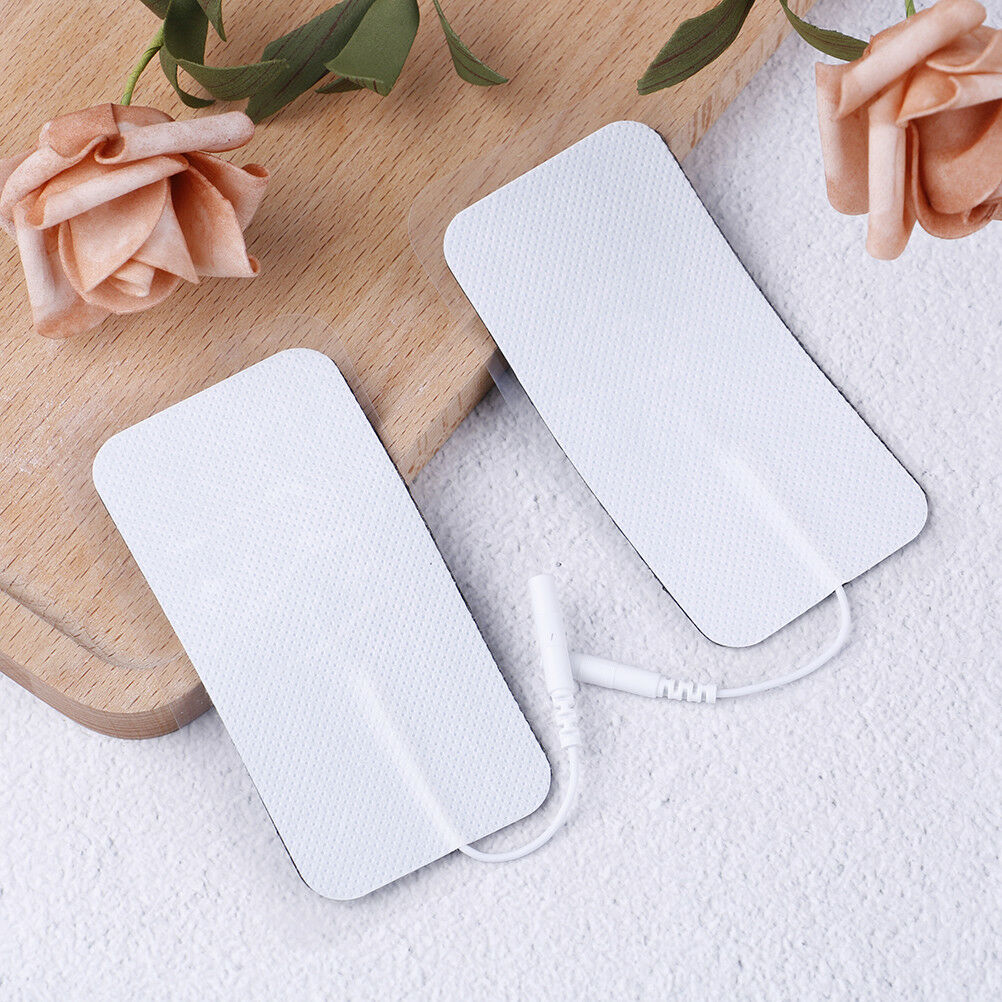 2Pcs electrode patches for massager physiotherapy self adhesive patch 5*10.l8
