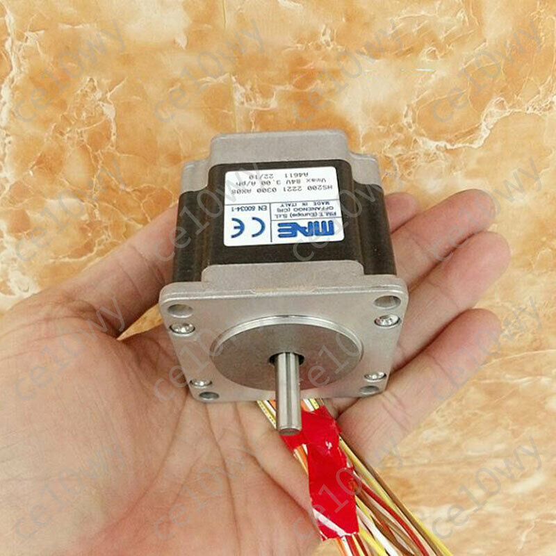 NEMA23 Stepper Motor 1.8 Degree 2 phase 8 wire 6.35mm Shaft Electric Motor DIY