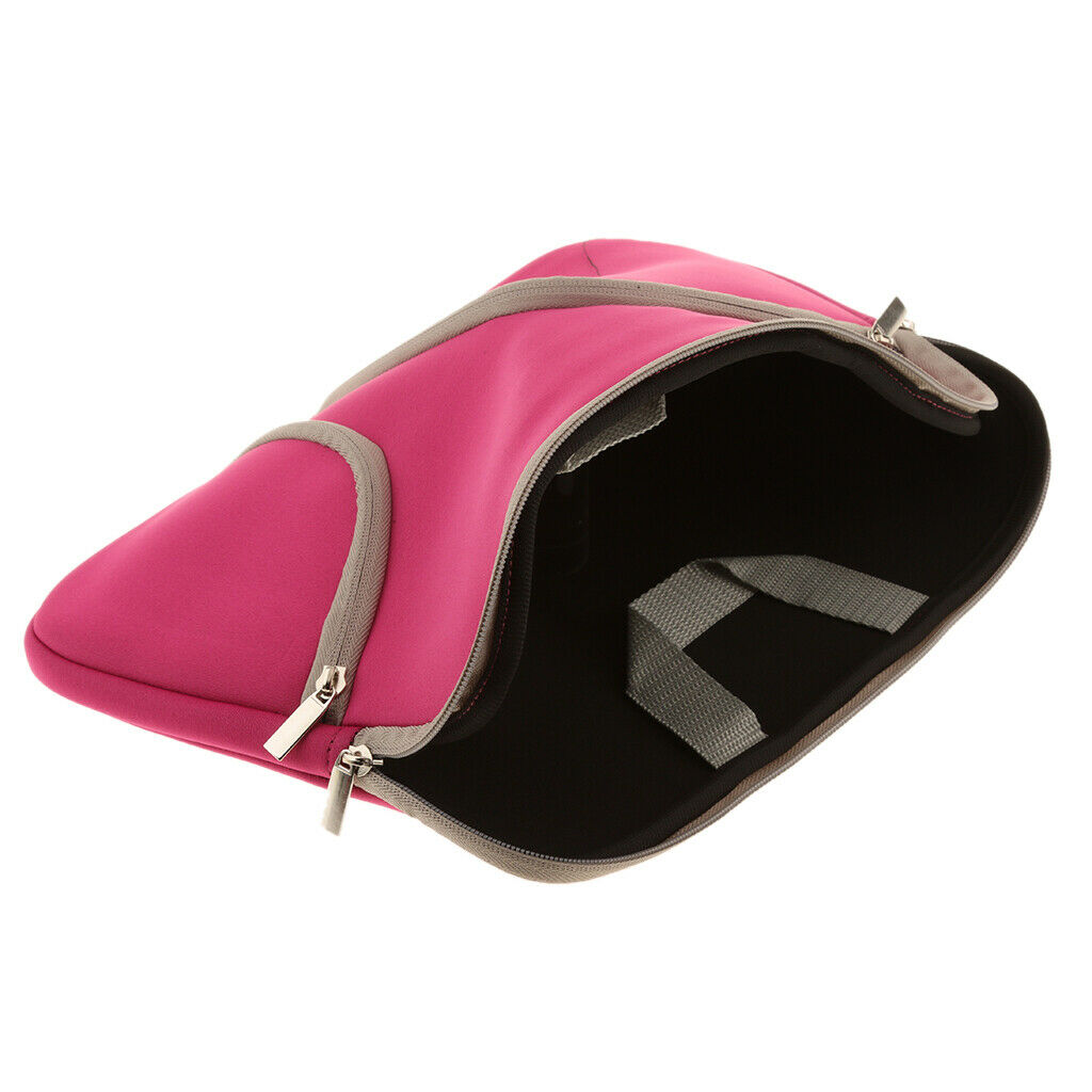 Sleeve Case Notebook Carry Bag Zipper Tablet Pouch for Macbook 13" Pink