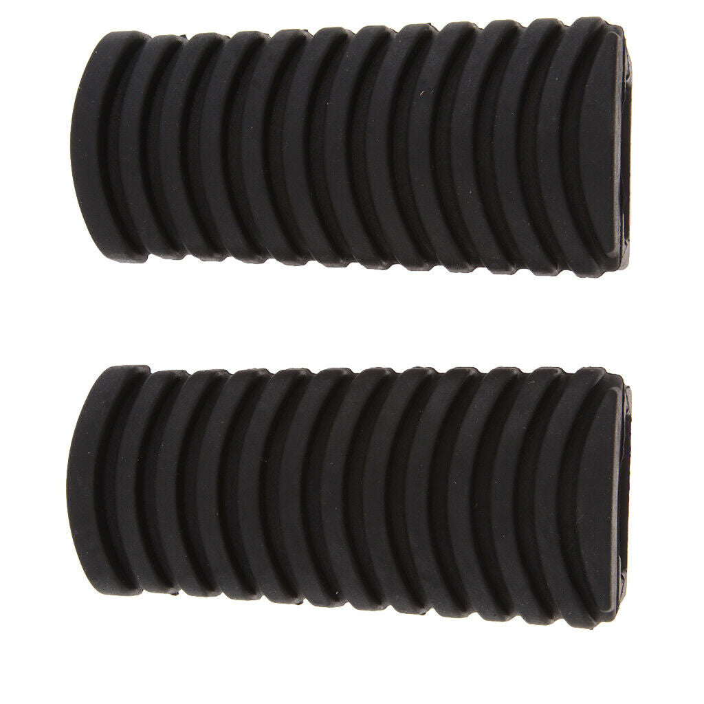 Motorcycle Rear Foot Pegs Footpegs Footrest Rubber Pad Cover for BMW F800GS