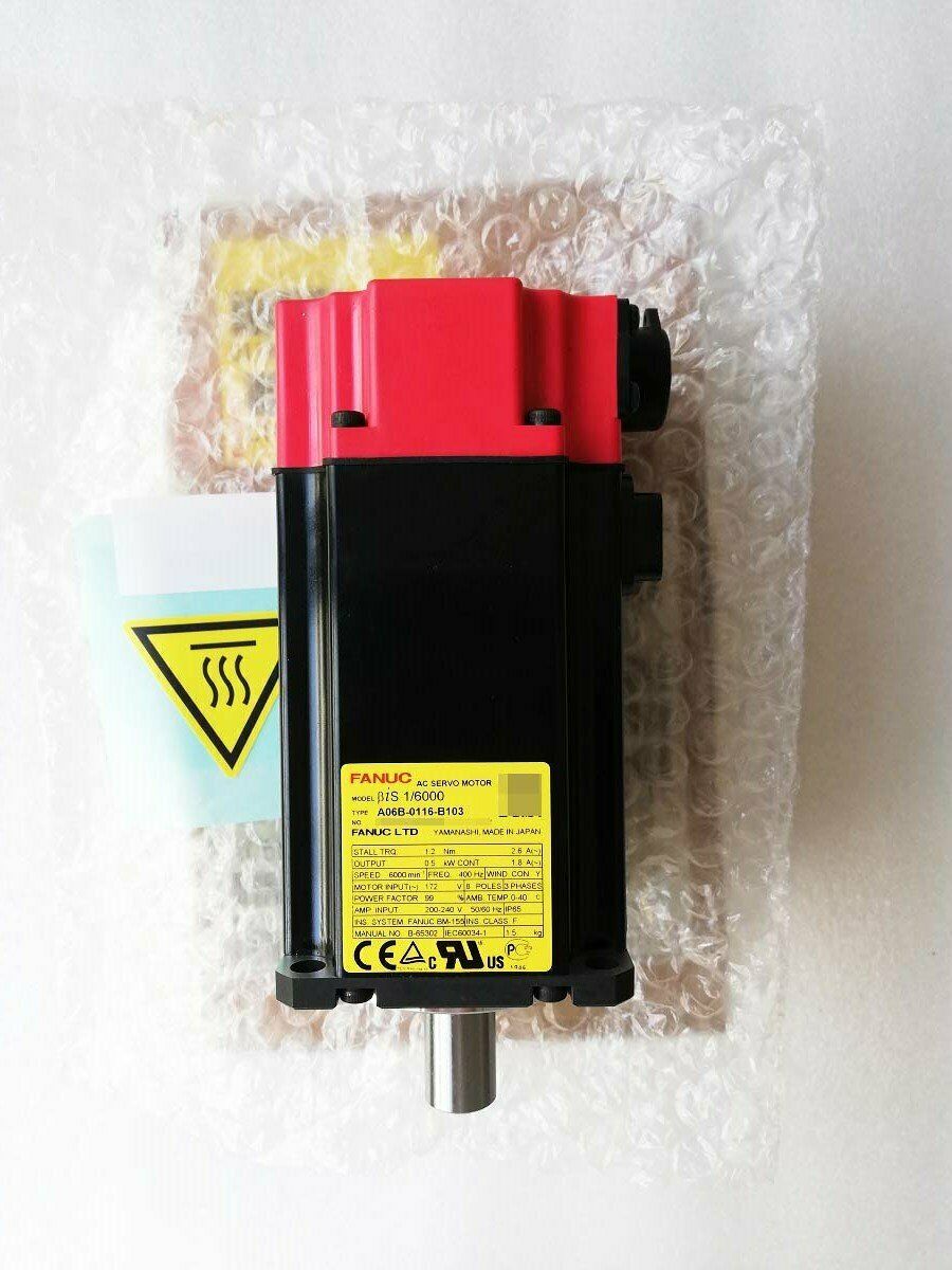 One For FANUC A06B-0116-B103 servo motor New In Box One year warranty