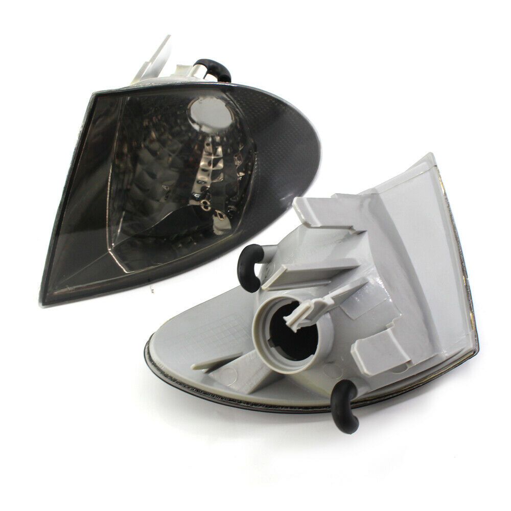 Pair Euro Crystal Corner Lights Signal Lamp For BMW 3 Series E46 Sedan 99-01 00