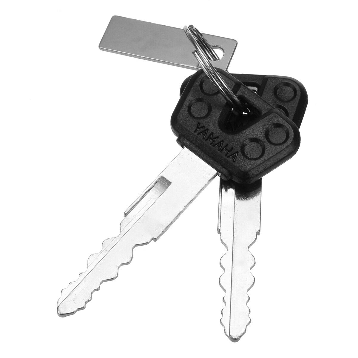 Ignition Switch & Fuel Gas Cap Seat Lock Keys Set For Yamaha YBR125 YBR 12 +