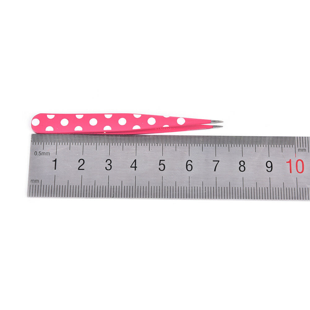 2Pcs/Set Hair Removal Eyebrow Tweezer Eye Brow Clips Beauty Makeup Tool.l8