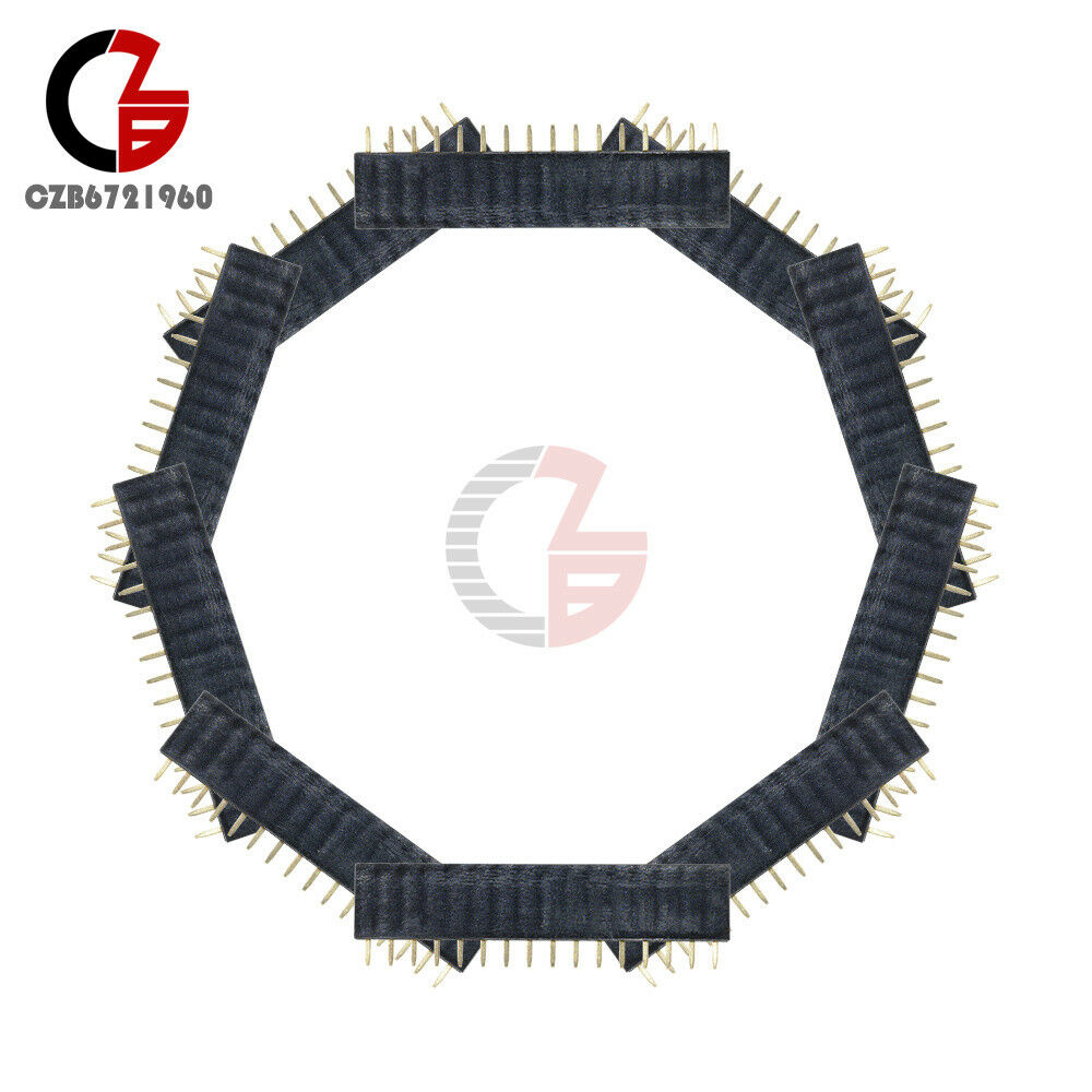 100PCS 1x16 16Pin Header 2.54mm Pitch Single Row Female StraightStrip