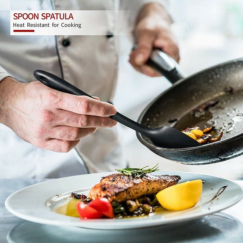 Silicone Spatula Set, Rubber Spatulas Silicone Heat Resistant, Spatula SeamlN5G7