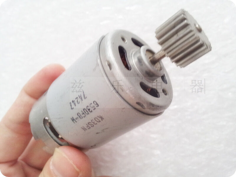 R-550 DC 6-12V 8000-13000RPM 3mm Shaft Dia Magnetic Big gear Motor Massager