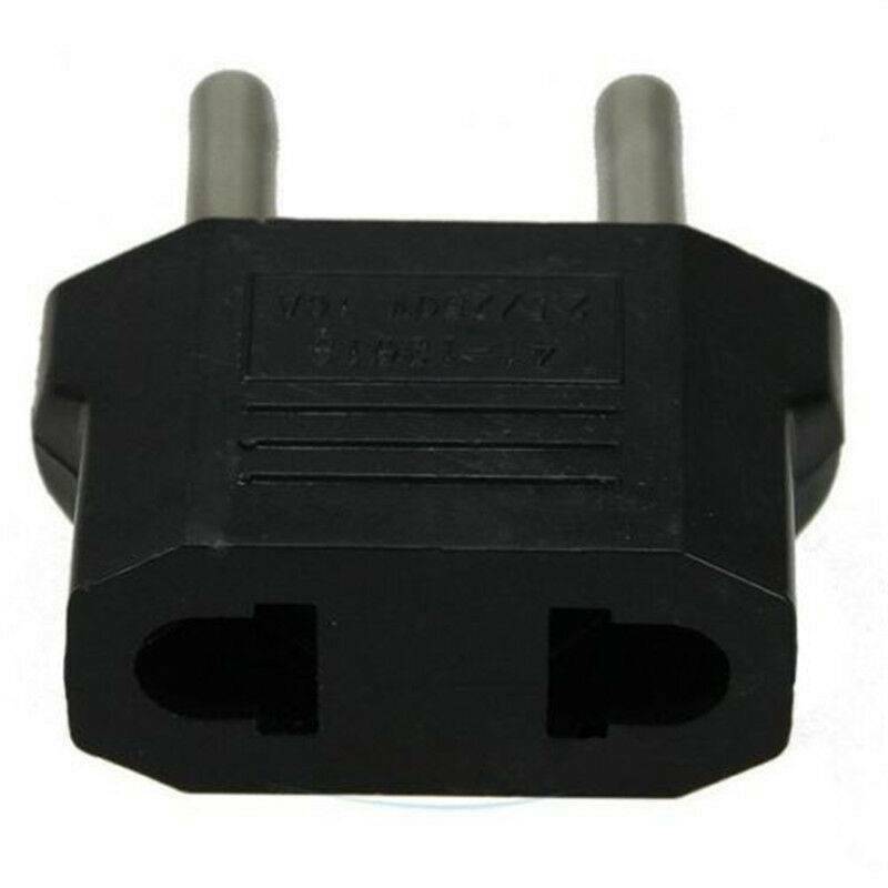 5Pcs USA US To EU Europe Euro Travel Charger Power Adapter Converter Wall Plug @