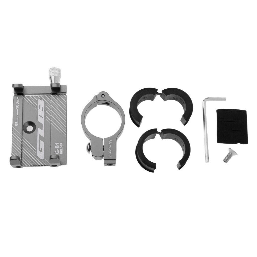 2 Pieces Universal Cellphone Holder for Bicycle Motorcycle Scooter, Mountain