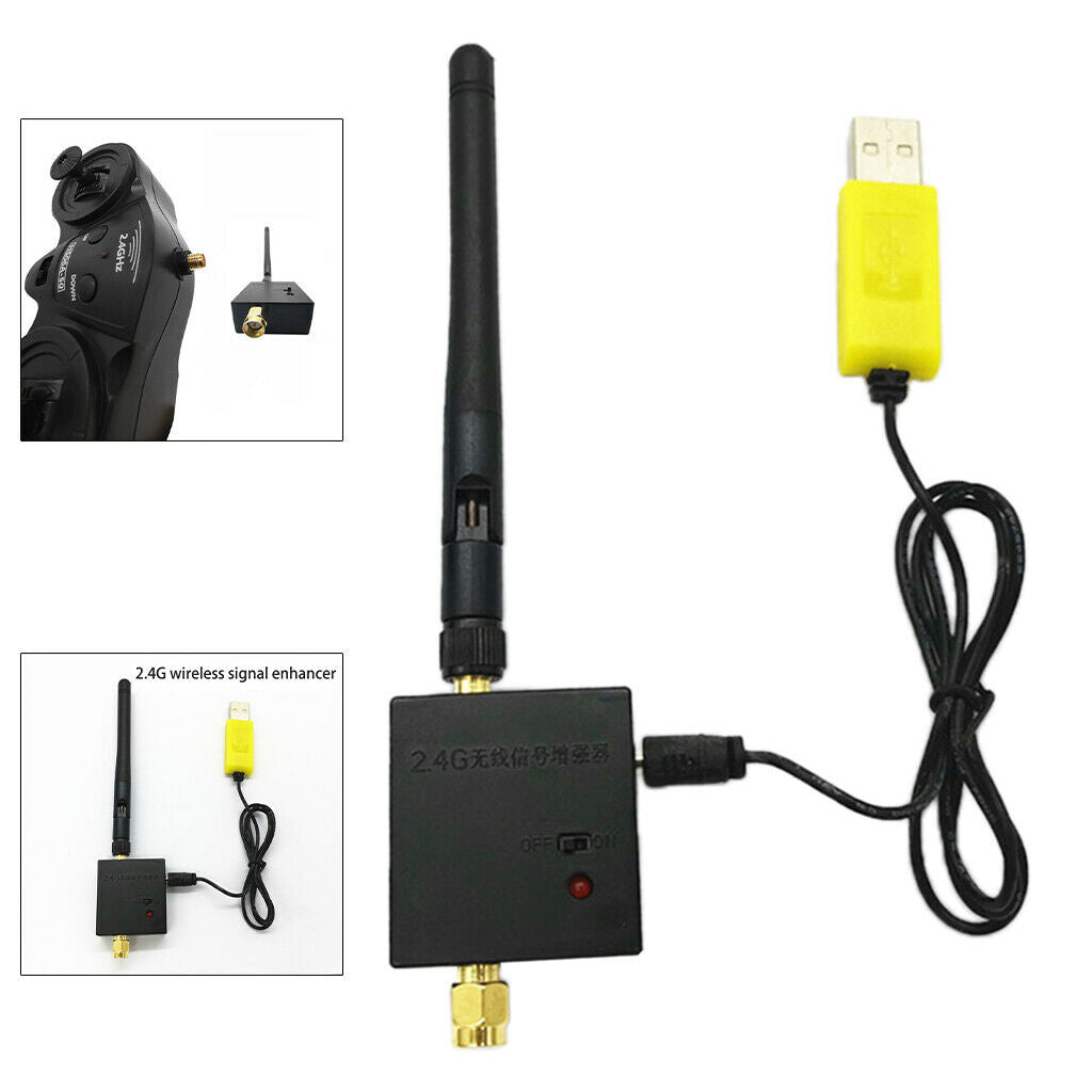 2.4G RC Remote Control Signal Enhancer Booster Amplifier Data Transmission