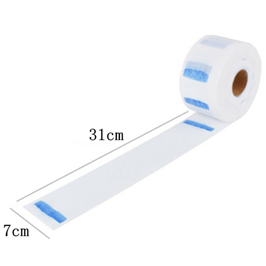 5pc/Roll Pro Stretchy Disposable Neck Paper Strips Barber Salon Hairdressing Hot